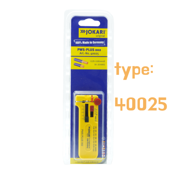 Original German imported JOKARI wire stripping pliers cable cutter, lightweight and convenient, micro wire stripping tool 40025,tools
