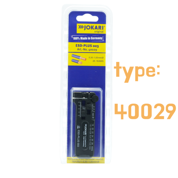 JOKARI ESD-PLUS 003 Fast and Easy to Use Cable Stripper 40029 Imported from Germany for Cable Opening,tools