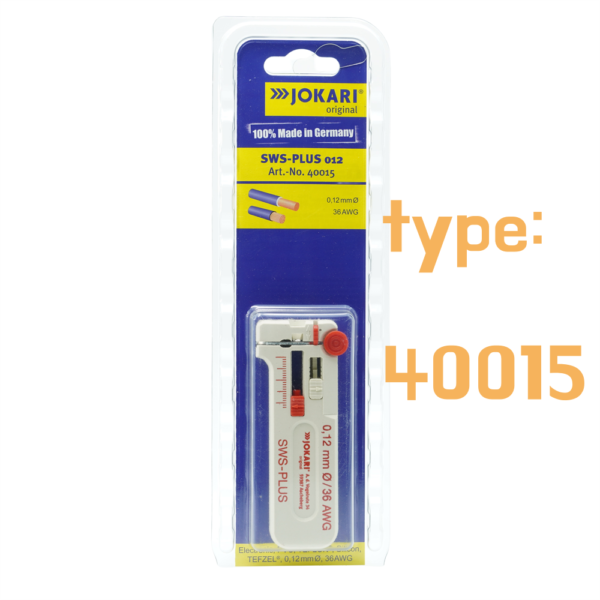Original German imported JOKARI 0.12mm precision wire stripper SWS-PLUS series 40015,tools