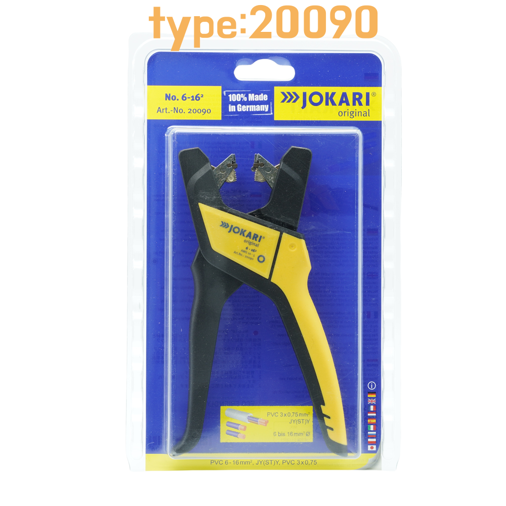 Original German imported JOKARI wire stripping pliers, lightweight and convenient semi-automatic wire stripping tool 20090,tools